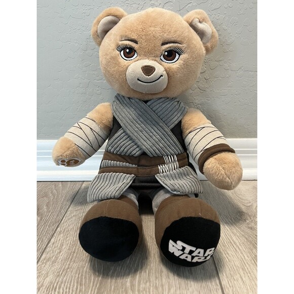 Build A Bear BAB Disney Star Wars Rey Bear 17" Plush Stuffed Animal - Picture 1 of 5